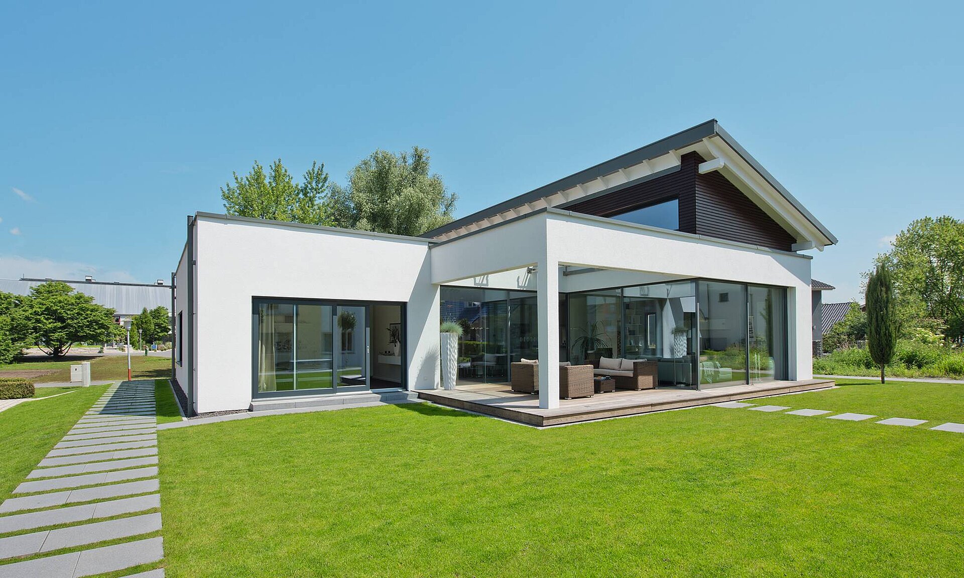 Bungalow Architect-designed 1-storey prefab home
