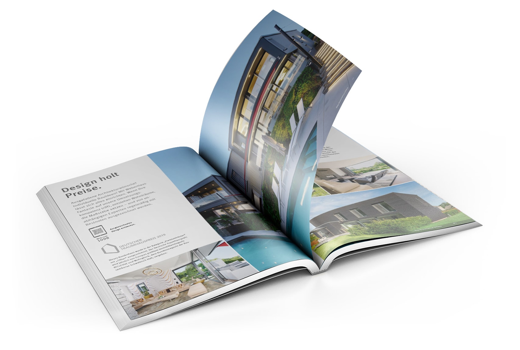 WeberHaus Magazin - 220 Seiten voller Hausideen