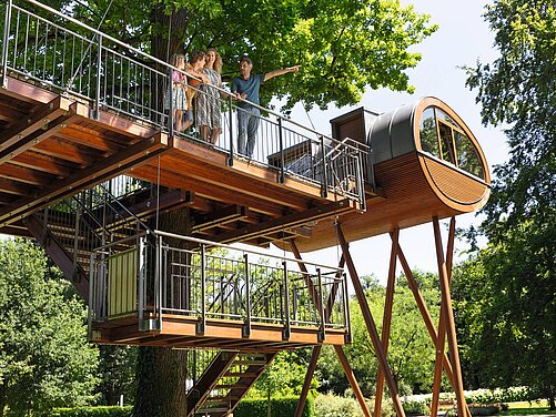 World of Living, Erlenpark, cabane dans les arbres